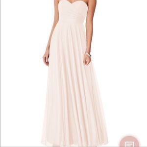 Azazie Karla- DUSTY ROSE (actual color pictured in final photo) Size 8